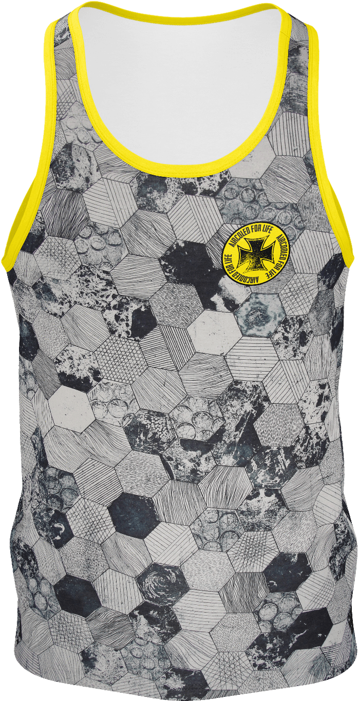 Aircooled For Life Iron Cross Men's Tank (1600x1600), Png Download