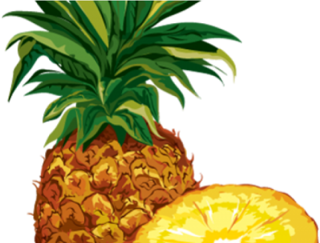Pineapple Clipart Person - Pineapple With Transparent Background Clipart (640x480), Png Download