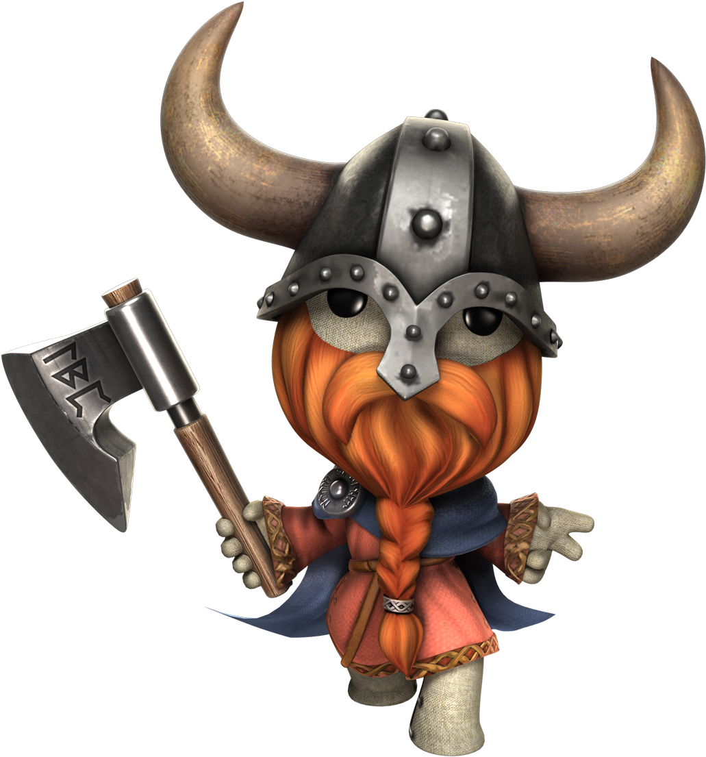 12 23 56 767 Vikingpose - Little Big Planet Viking (1200x1200), Png Download