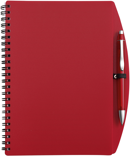A5 Spiral Notebook And Pen - Sketch Pad (700x700), Png Download