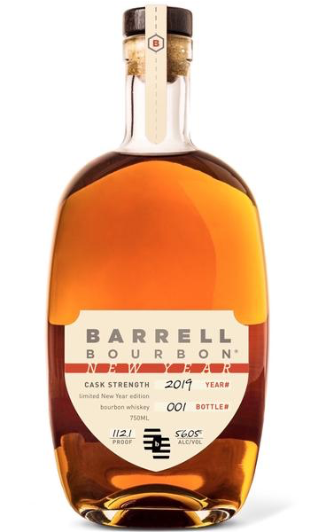 Barrell Bourbon New Year 2019 (557x735), Png Download