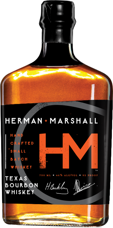 Bourbon Whiskey - Herman Marshall Texas Rye Whiskey (398x802), Png Download