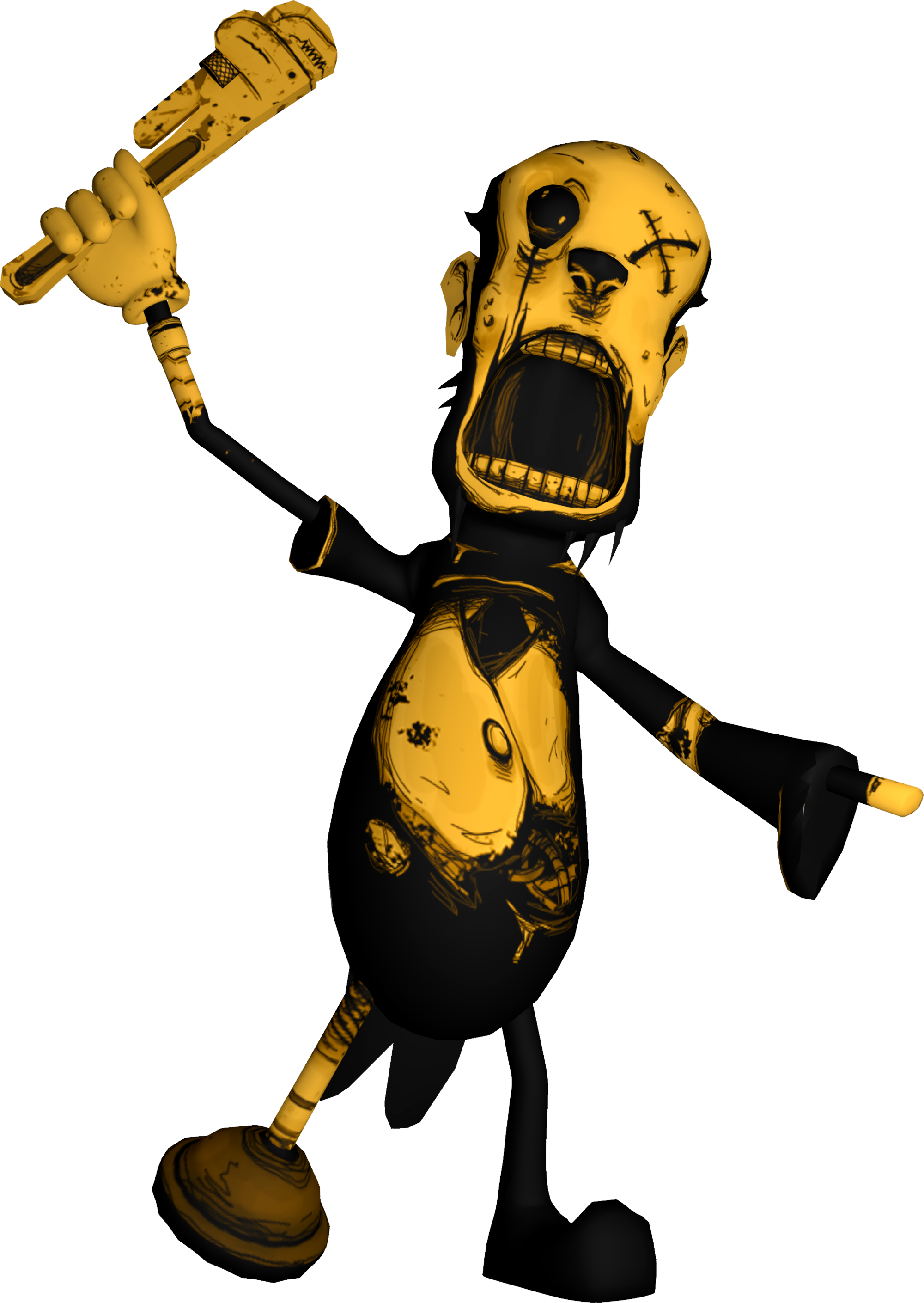 Bendy And The Ink Machine Piper (2000x2819), Png Download