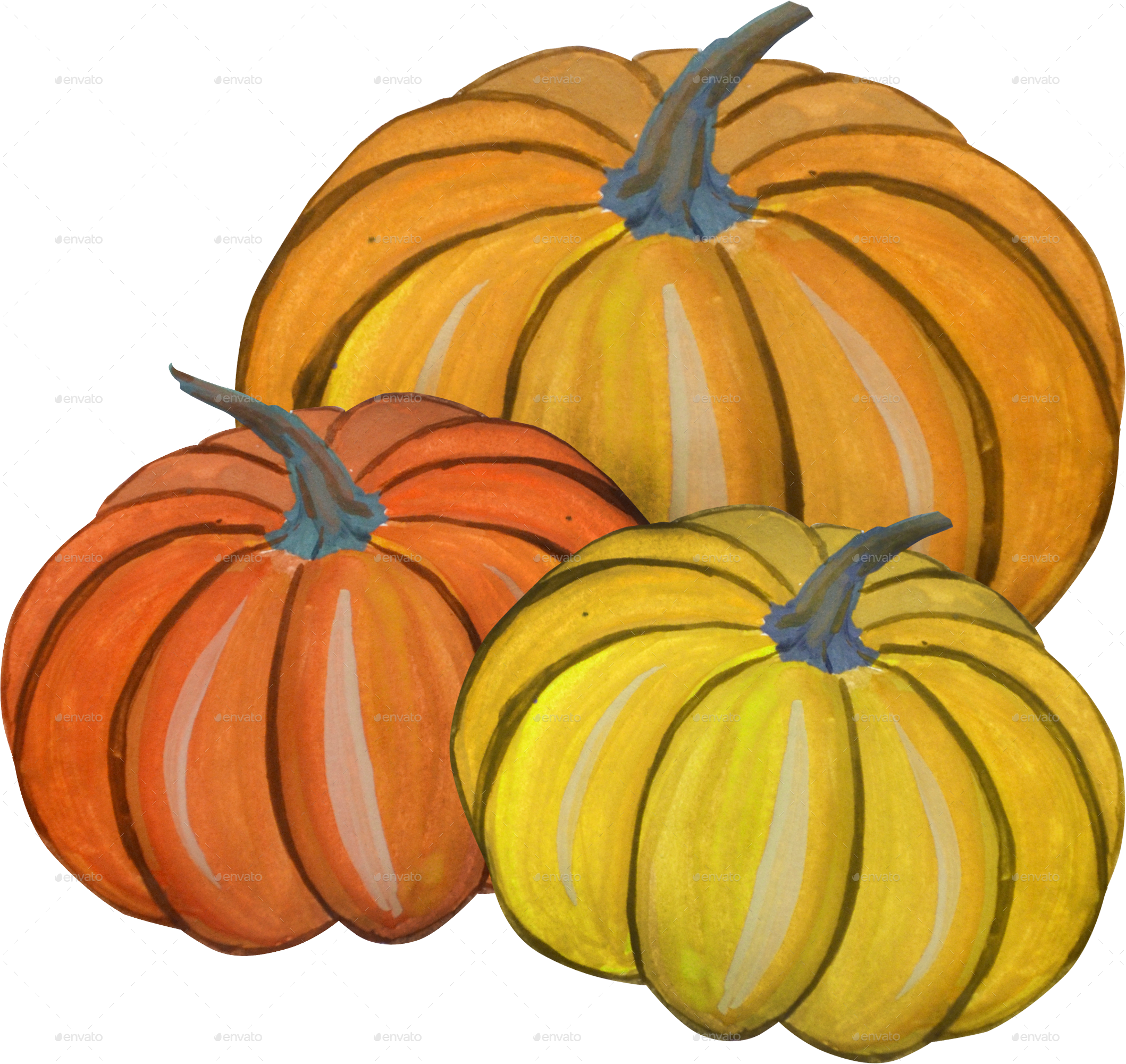 Cliparts/png/35 - Pumpkin (2118x2001), Png Download