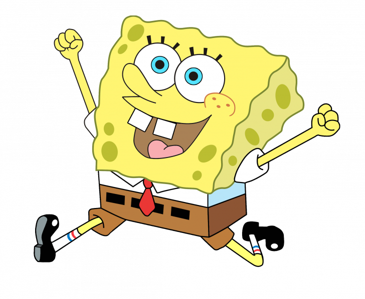 Spongebob Pictures Download - Spongebob Background Power Point (728x598), Png Download