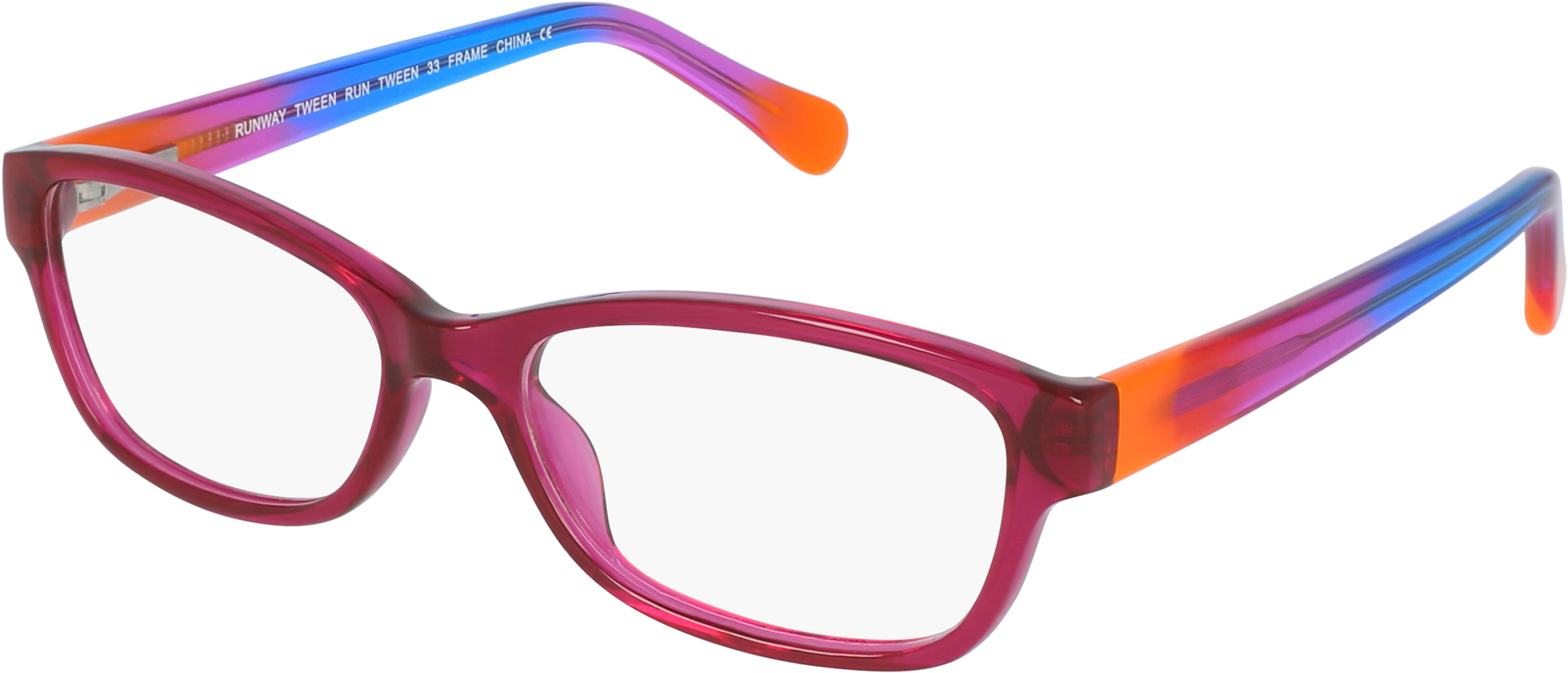 Arizona Runway Tween 33 Kids' Eyeglasses - Turquoise Tortoise Shell Glasses (2500x1400), Png Download