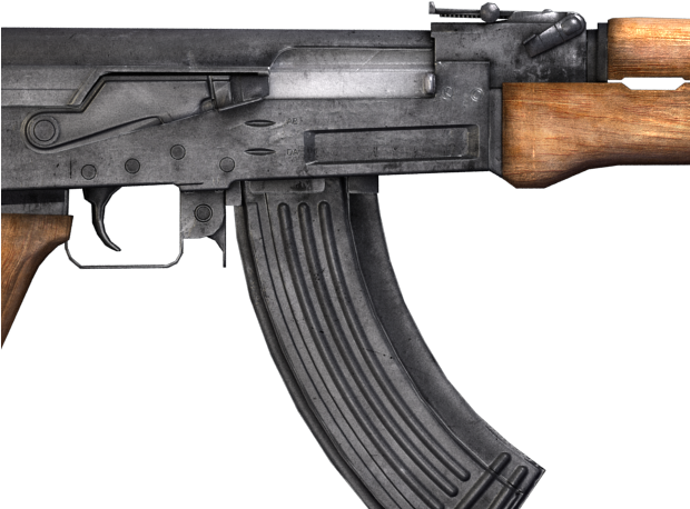 Armas Ak 47 Png (619x619), Png Download