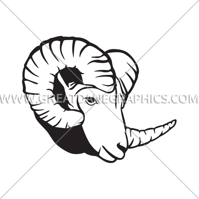 Collection Of Free Ram Drawing Download On - Illustration (825x825), Png Download