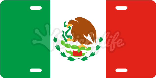 Mexico License Plate - Illustration (940x587), Png Download