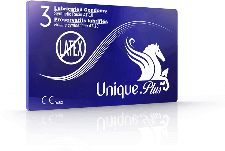 Unique - Unique Condoms Latex (800x491), Png Download