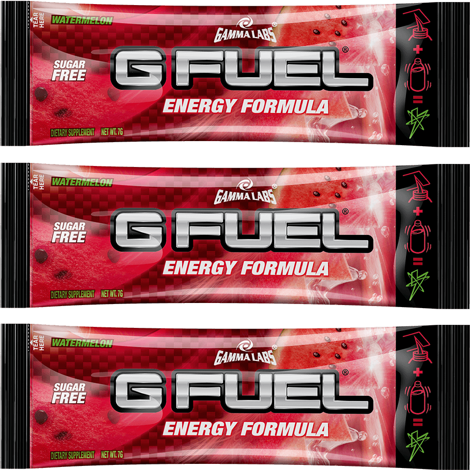 Watermelon 3 Pack - Gfuel Watermelon (1024x1024), Png Download