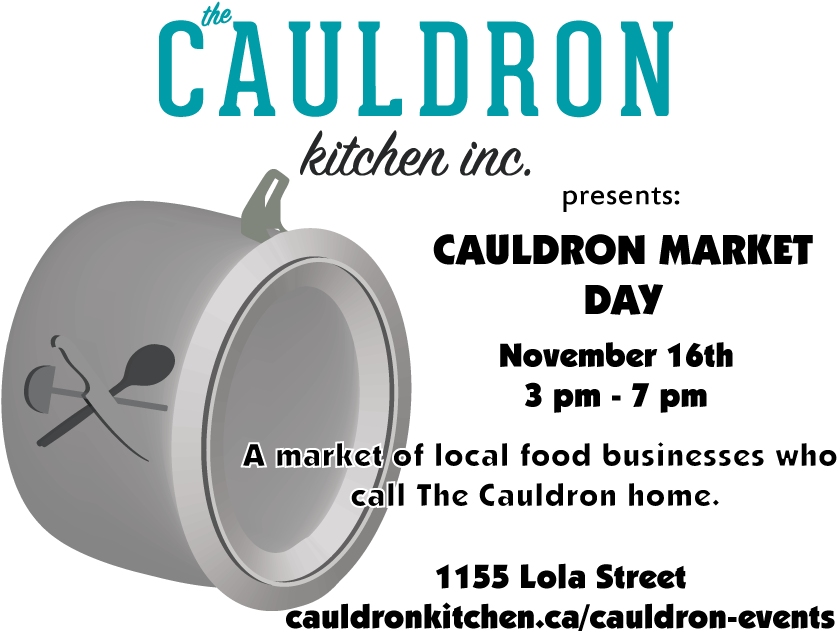 Cauldron Market Day Postcard - Cauldron (900x694), Png Download
