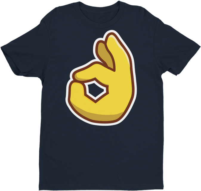 Ok Emoji Short Sleeve Next Level T-shirt - Not Today Nat Turner Shirt (700x700), Png Download