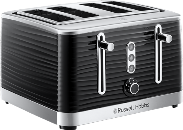 The Inspire 4 Slice Toaster - Russell Hobbs Inspire Toaster (640x640), Png Download