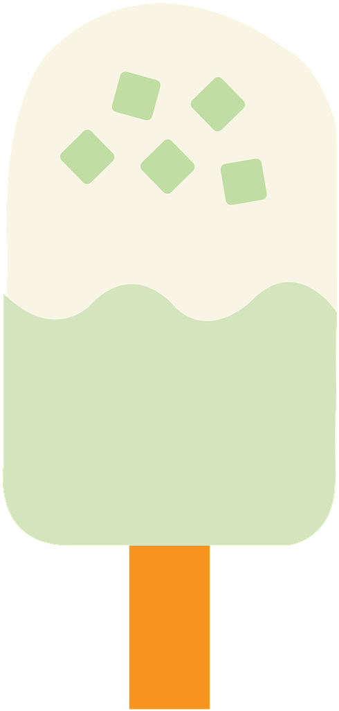 Popsicle Pop Green - Illustration (1280x1149), Png Download