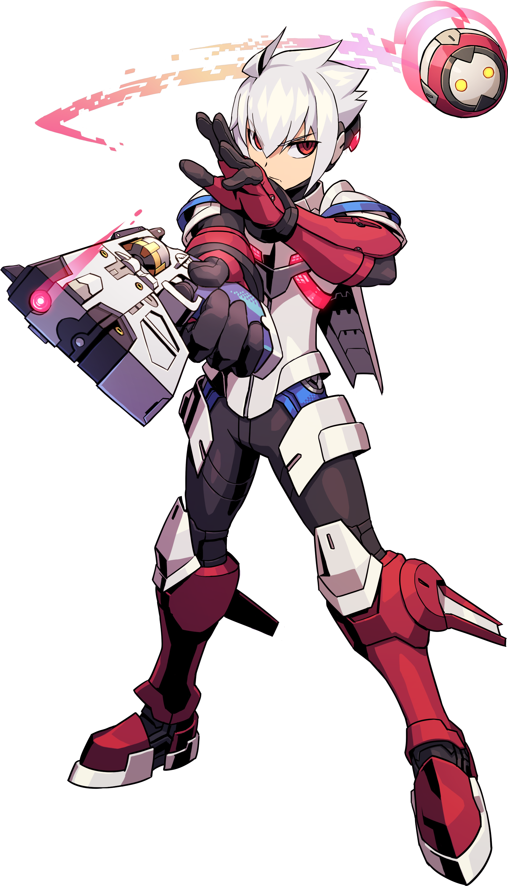 New Game Poll Winner - Azure Striker Gunvolt 2 Art (2505x3196), Png Download