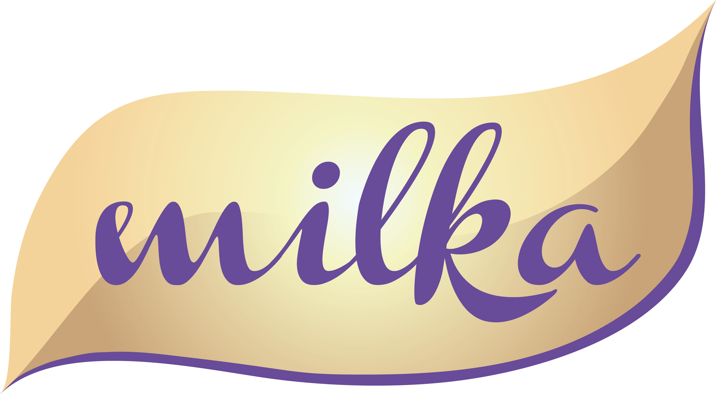 Redesign Of My Milka Logo Done Using Adobe Illustrator - Calligraphy (2716x1596), Png Download
