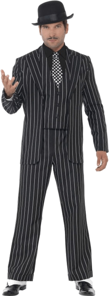 Gatsby Fancy Dress Men (600x951), Png Download