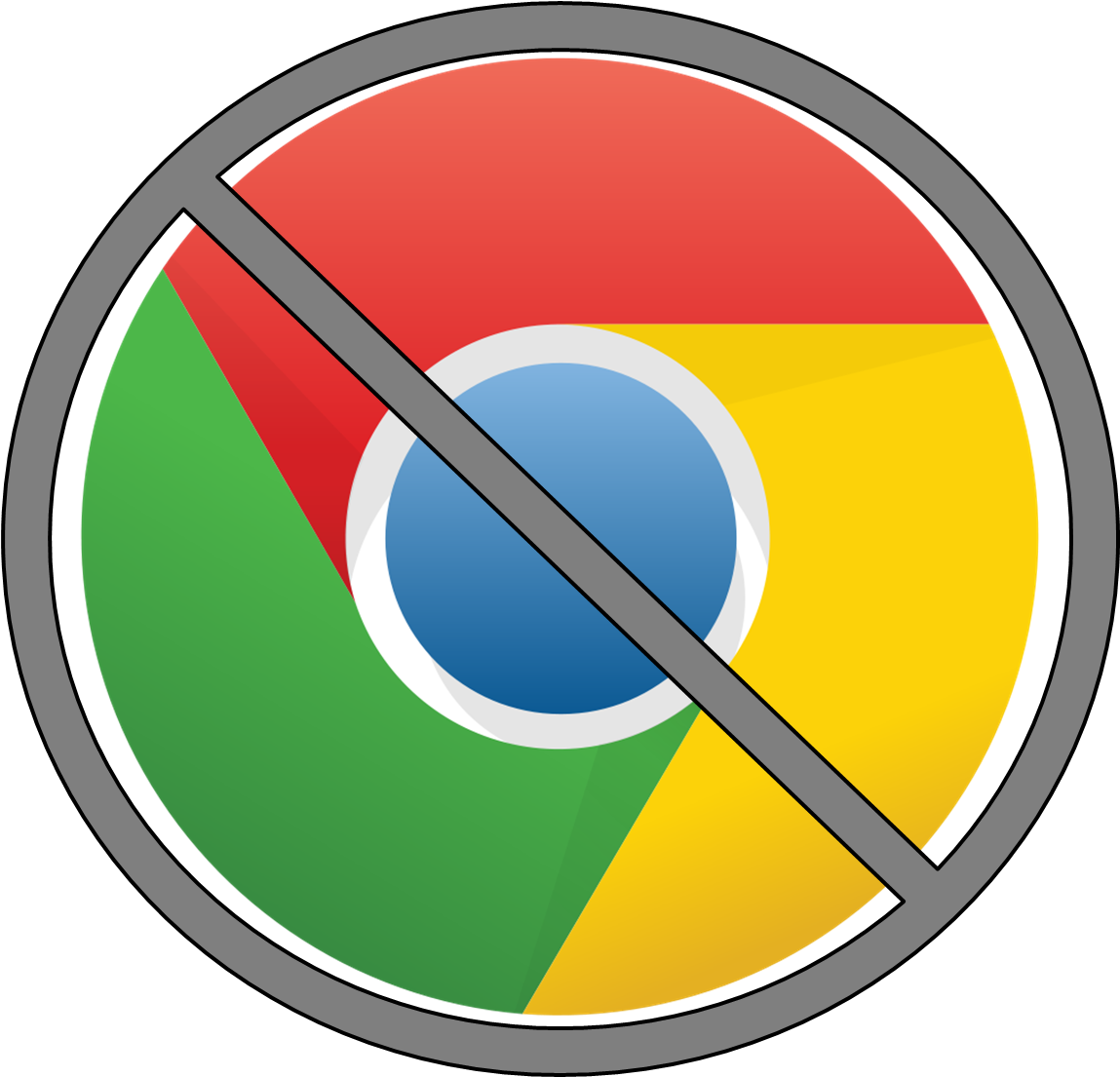 Chrome Logo - Circle (1148x1125), Png Download