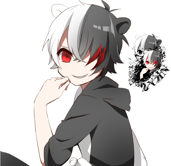 Danganronpa Monokuma Human (600x555), Png Download