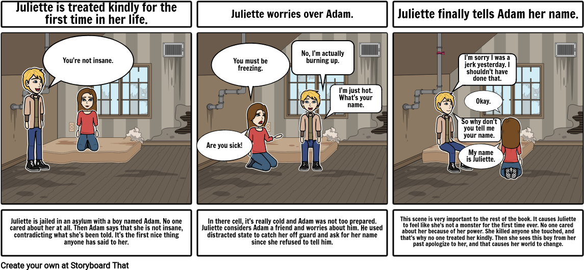 Week 3 Shatter Me Pg - Comics (1165x550), Png Download