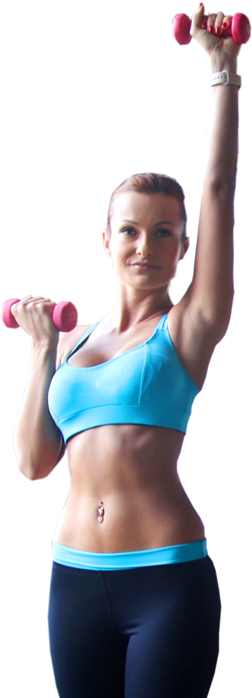 Ready To Get Started - Biceps Curl (381x1000), Png Download