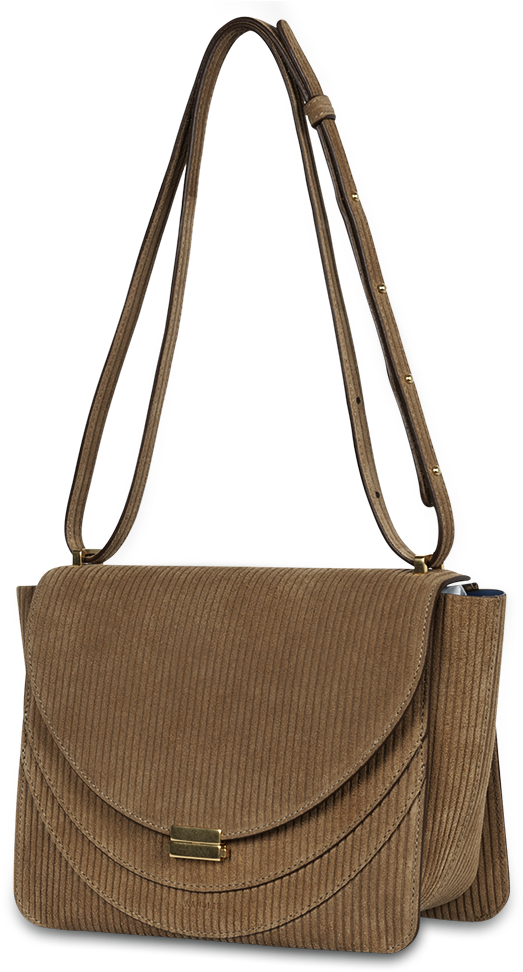 Luna Bag Corduroy Tan - Bolsos Universidad (1000x1000), Png Download