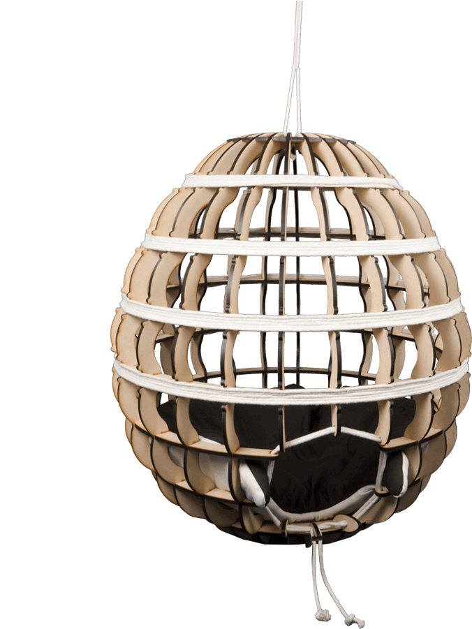 Would Your Cat Make A Bed In This Beehive - Beehive Bed (930x930), Png Download