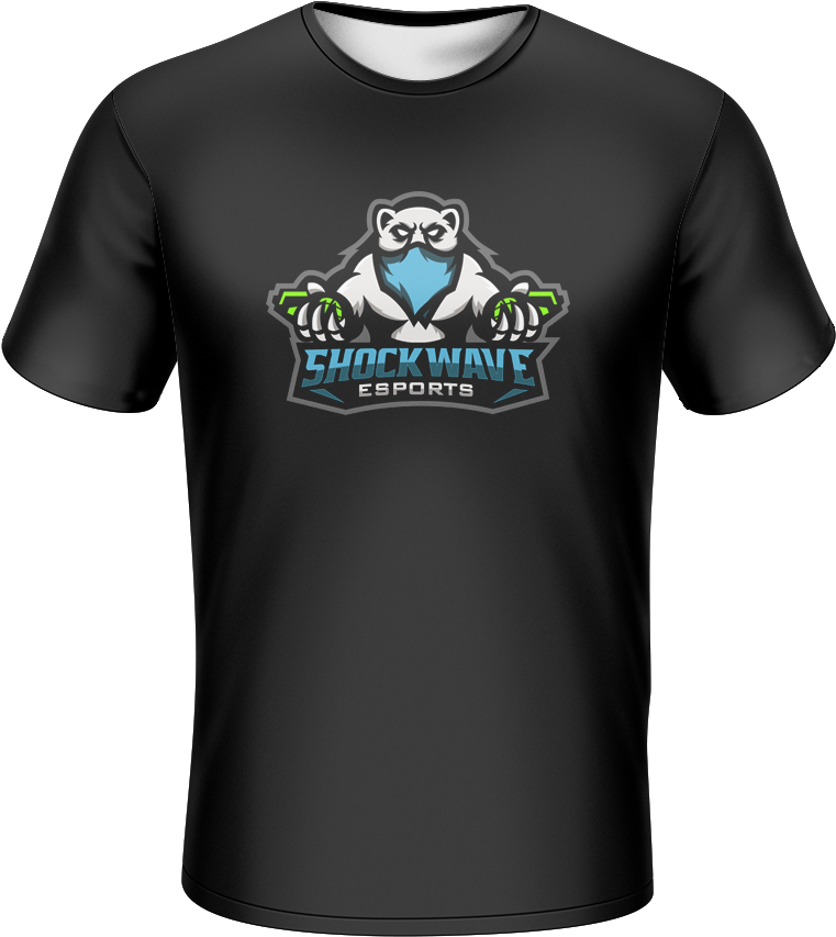 Shockwave T-shirt - Esports Jersey (1024x1024), Png Download