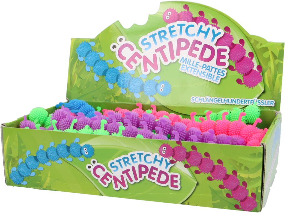 Stretchy Centipede - Party Supply (1024x987), Png Download