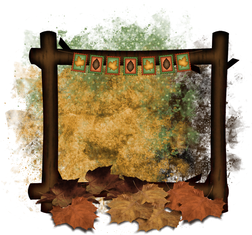 Autumn - Zombie Graphics - Picture Frame (900x900), Png Download