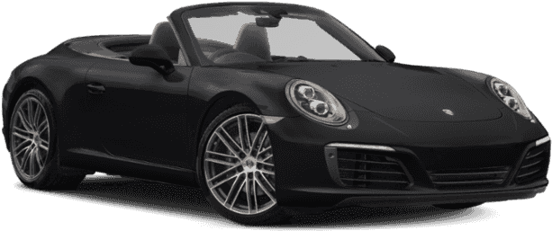 New 2019 Porsche 911 Carrera S Cabriolet - Toyota Camry 2019 Black (640x480), Png Download
