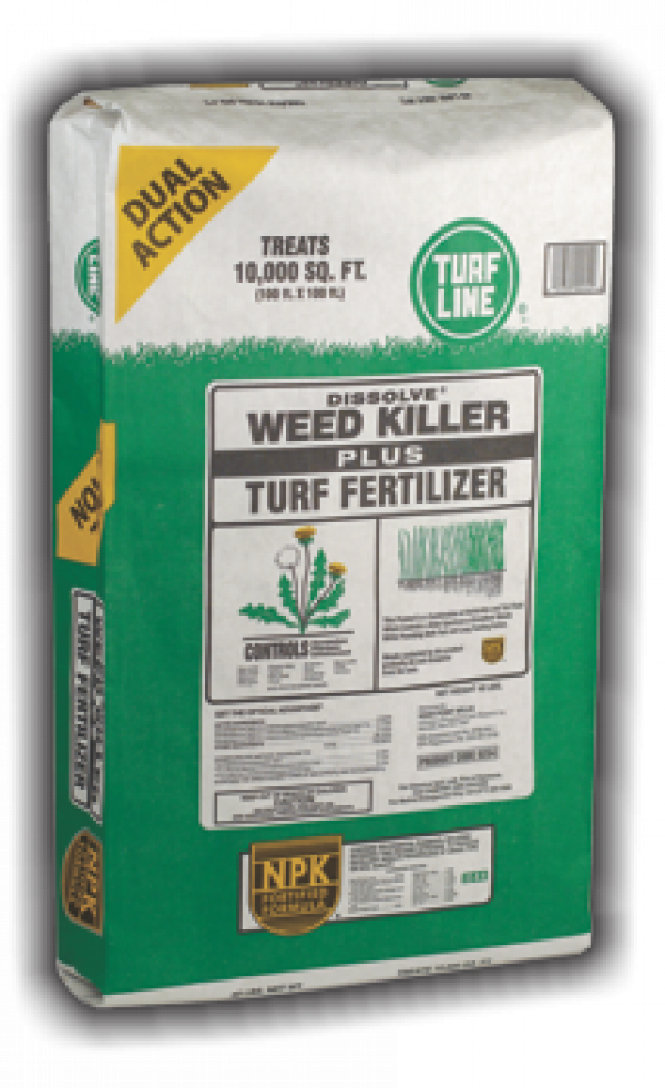 Turfline Dissolve Weed Killer Lawn Fertilizer 10m - Natural Foods (600x981), Png Download
