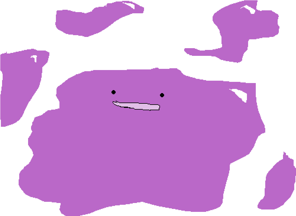 Mega Ditto Lol - Illustration (1000x800), Png Download