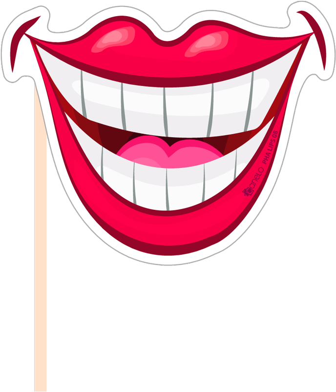 Clip Collection Of Props High Quality Free - Smile Photo Booth Prop (900x901), Png Download