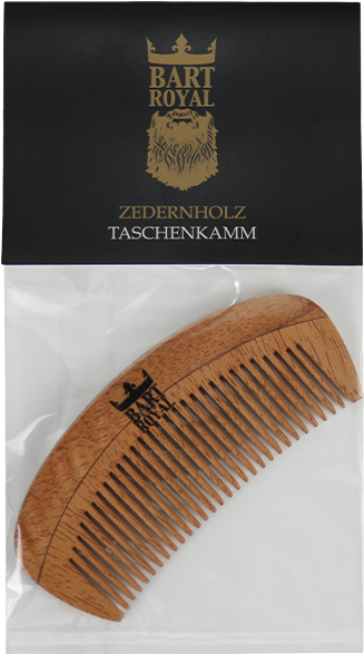 Bart-royal Produkte Bartkamm - Crown (600x600), Png Download