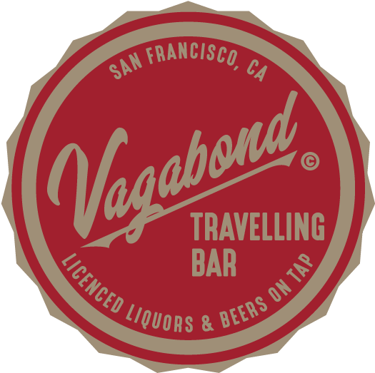Red And Gold Seal Vagabond Catering - Emblem (587x584), Png Download