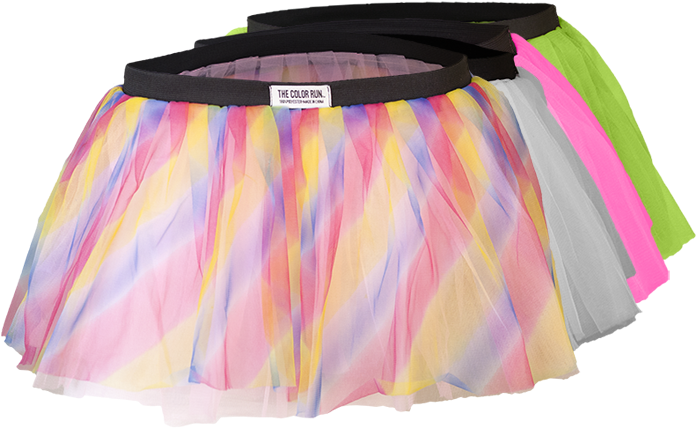 The Color Run Tutu - Tutu De The Color Run (800x800), Png Download