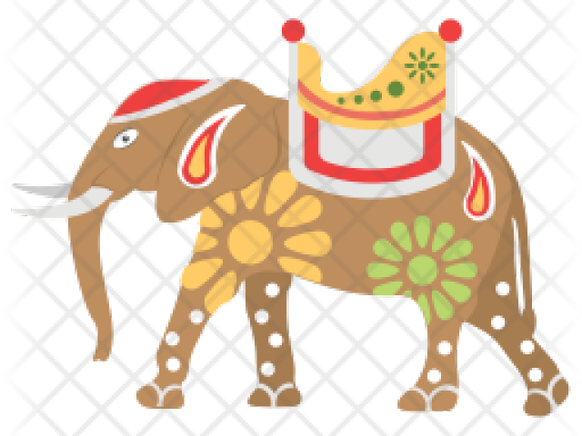 Dussehra Clipart Mysore Dasara - Mysore Dasara Elephant In Png (640x480), Png Download