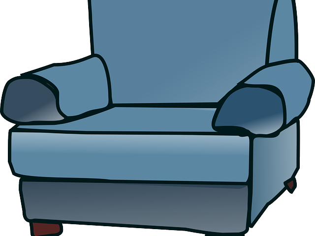 Sofa Clipart Sillon - Chair Clip Art (640x480), Png Download