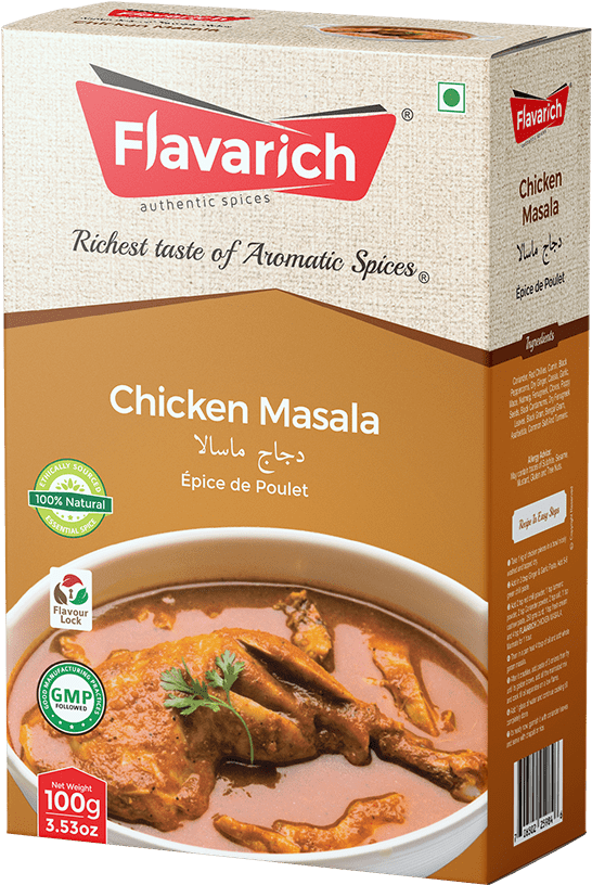 Chicken Masala - Flavarich Masala (1000x1000), Png Download