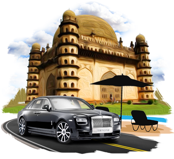 Welcome To Fortune Travels - Gol Gumbaz (600x560), Png Download