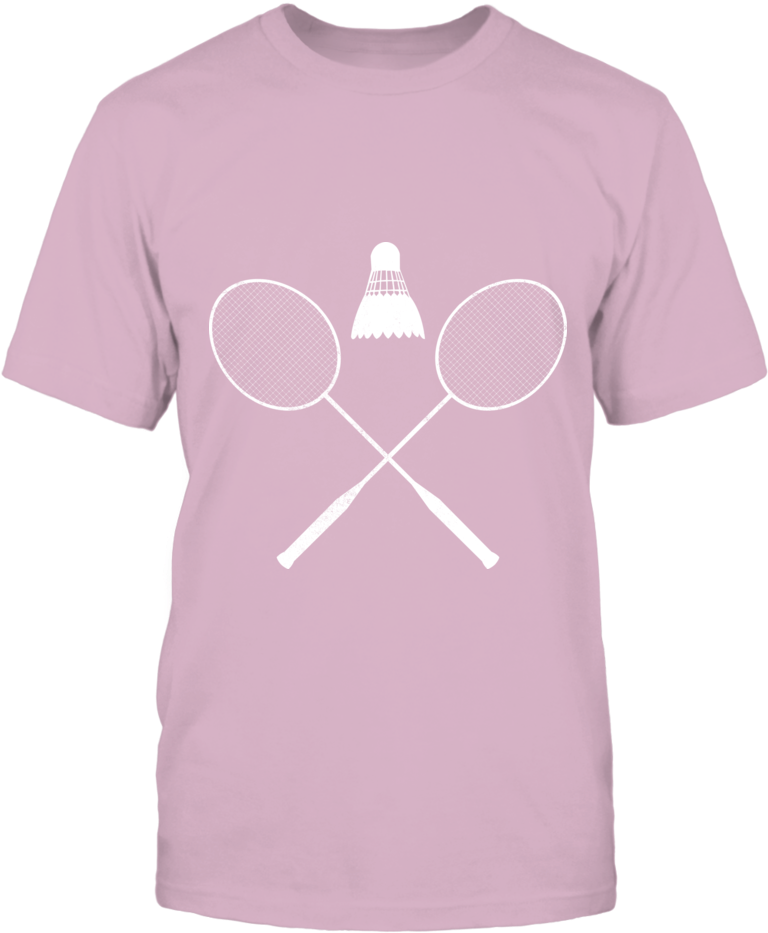 Badminton Player Tshirt Badminton Racquet T-shirt, - T-shirt (1000x1000), Png Download