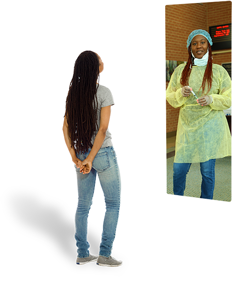 Standing (800x700), Png Download