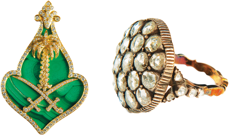 The Jewelry Of Saudi Arabia Goes On Display In Dubai - Earrings (900x537), Png Download