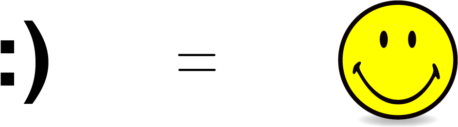 Drawn Smileys Straight - Sad Face Text Transparent (1599x435), Png Download