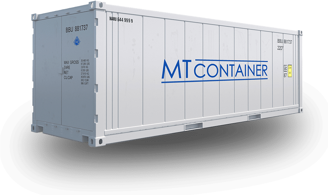 Der Mtcontainer Containertyp - 45 Feet Container Pallet Wide (1080x800), Png Download