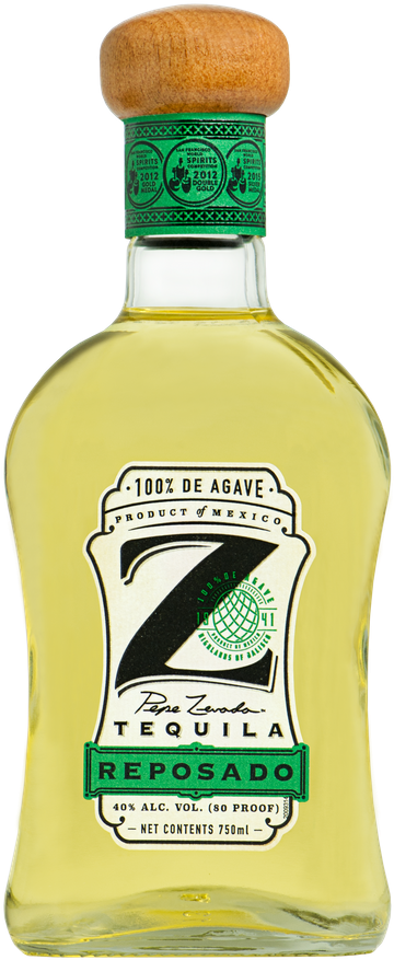 Reposado Ztequila Front - Z Tequila (800x1003), Png Download