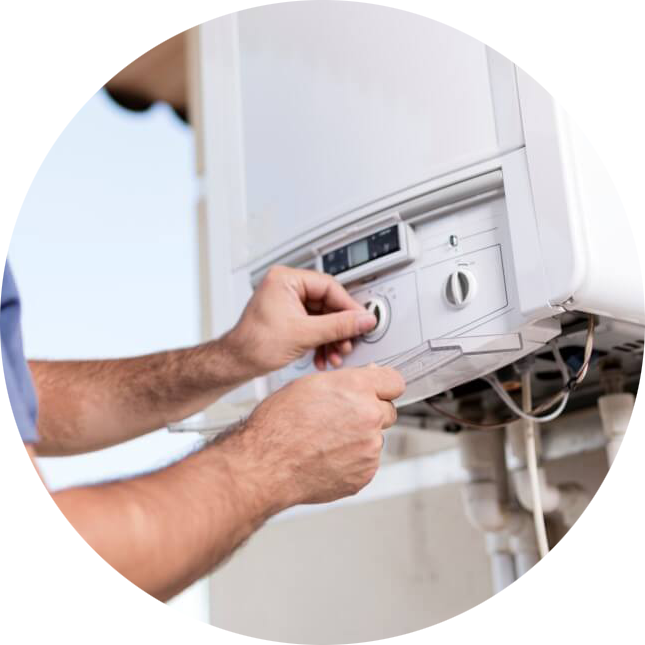 Boiler Replacement - Boiler Service (645x645), Png Download