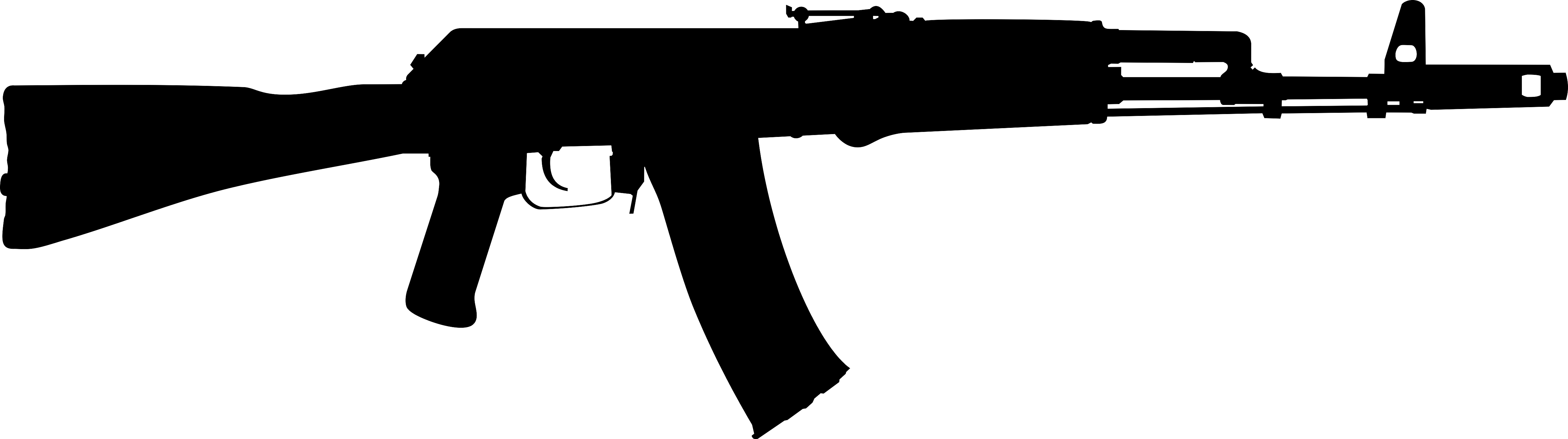 Ak M By - Ak 47 (5000x1401), Png Download